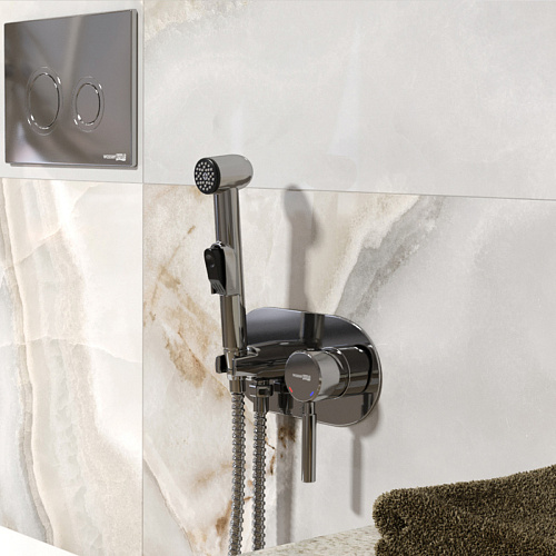 Смеситель WasserKRAFT Main 4138 для душа встраиваемый, с гигиенической лейкой, хром Смеситель WasserKRAFT Main 4138 для душа встраиваемый, с гигиенической лейкой, хром