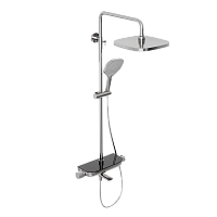 Душевая система с термостатом ABELSBERG Lineara SNS52891CH