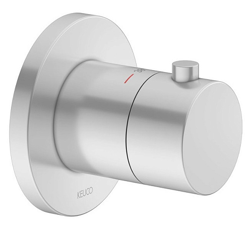 Смеситель Keuco 59553170001 IXMO с термостатом для встройки DN 15, алюминий finish купить недорого в интернет-магазине Керамос