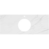 Столешница Kerama Marazzi PL5.SG507120R\120 Plaza Classic Neo под раковину, 120 см, Монте тиберио/белый мрамор Столешница Kerama Marazzi PL5.SG507120R\120 Plaza Classic Neo под раковину, 120 см, Монте тиберио/белый мрамор