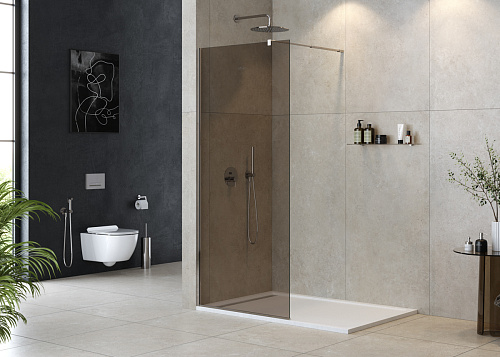 Душевая перегородка CEZARES LIBERTA-L-1-100-BR-Cr Душевая перегородка CEZARES LIBERTA-L-1-100-BR-Cr