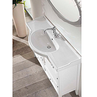 Eban FPLEB105-B*1   Раковина Amerina105 керамическая 105*52см c 1 отв, белая