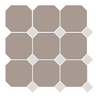 Неглазурованный керамогранит TOPCER Field Material 4406OCT16/1C_LightGreyBrown/White