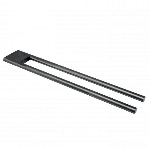 Полотенцедержатель Keuco 11518130000 Edition 400 двойной, неповоротный, хром черный шлифованный - купить в Санкт-Петербурге, цена на Полотенцедержатель Keuco 11518130000 Edition 400 двойной, неповоротный, хром черный шлифованный в интернет-магазине Керамос Полотенцедержатель Keuco 11518130000 Edition 400 двойной, неповоротный, хром черный шлифованный купить недорого в интернет-магазине Керамос