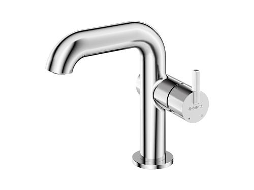 Смеситель Deante BQS_024M Silia для раковины U-образный излив, хром Смеситель Deante BQS_024M Silia для раковины U-образный излив, хром