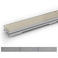 Решетка Plastbrno SZL085l Klasik декоративная, L = 800 мм, для плиток, хром