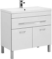 Тумба с раковиной Aquanet 00213032 Верона, 90х48 см, белая