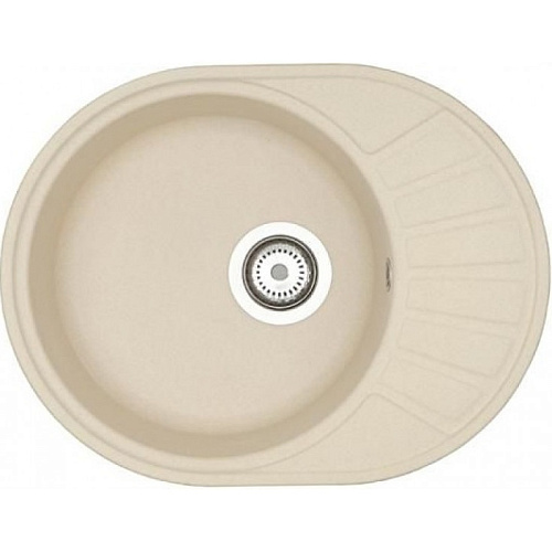 Мойка для кухни Акватон 1A711232CS290 Чезана 57х44 см, с крылом, шампань Мойка для кухни Акватон 1A711232CS290 Чезана 57х44 см, с крылом, шампань