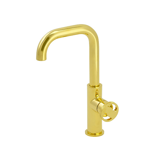 Смеситель Migliore 28207 Reversa для раковины монокомандный, без слива, золото Смеситель Migliore 28207 Reversa для раковины монокомандный, без слива, золото