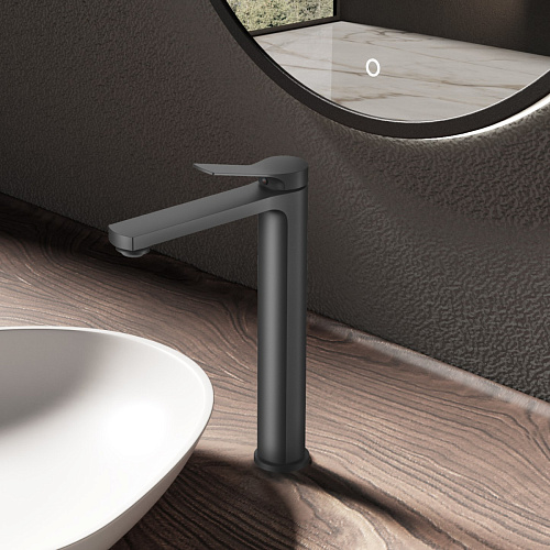 Смеситель для раковины Vincea Arco VBF-4AR02GM Смеситель для раковины Vincea Arco VBF-4AR02GM