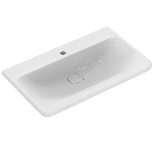 Раковина Ideal Standard K087901 Tonic II подвесная 80х49 см, с 1-м отверстием под смеситель, Euro White (евробелый) Раковина Ideal Standard K087901 Tonic II подвесная 80х49 см, с 1-м отверстием под смеситель, Euro White (евробелый)