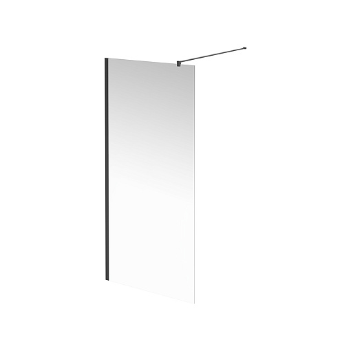 Душевая перегородка KERAMA MARAZZI VETRO VE.90.WI.BLK.M