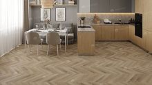 Кварцвиниловая клеевая плитка AlpineFloor АЛЬПИЙСКИЙ ШЕВРОН LVT CHEVRON ALPINE LVT ECO 20-6