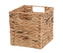 Корзина для белья WasserKRAFT WB-661-L Glan 27х27 см, коричневая Корзина для белья WasserKRAFT WB-661-L Glan 27х27 см, коричневая