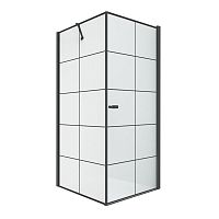 Душевое ограждение New Trendy NEW SOLEO Black D-0285A/D-0121B