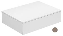 Тумба Keuco 31740370000 Edition 400 боковая 70х53.5 см, трюфель/трюфель