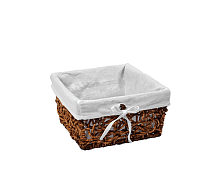 Корзина для белья WasserKRAFT WB-160-M Exter 26х22 см, коричневая