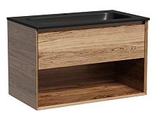 Тумба Sancos MR1.080ECH Marmi 1.0 под раковину 79х44.5 см, подвесная, дуб чарльстон