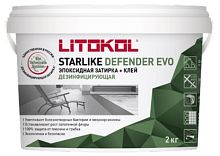 Эпоксидная затирка Litokol Starlike EVO S105 (1кг) Defender BIANCO TITANIO