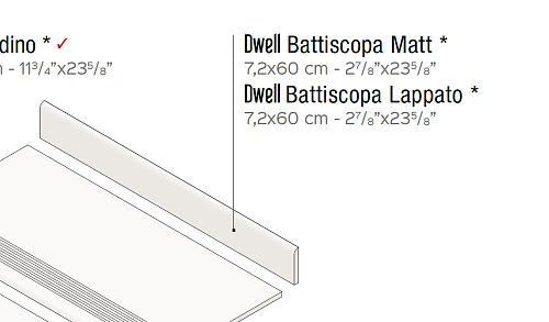 Плинтус (Плитка) AtlasConcorde DWELL DwellOff-WhiteBattiscopaLappato купить недорого в интернет-магазине Керамос Плинтус (Плитка) AtlasConcorde DWELL DwellOff-WhiteBattiscopaLappato купить недорого в интернет-магазине Керамос
