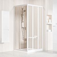 Душевая стенка Ravak 94040102Z1 APSS-80 неподвижная Supernova, белый + тpанспаpент