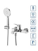 Смеситель для ванны/душа BelBagno Albano ALBANO-VASM-CRM