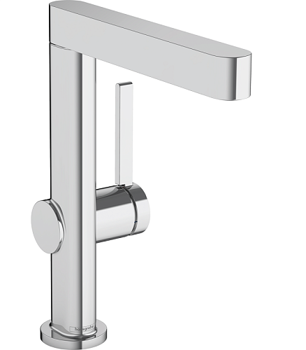 Смеситель Hansgrohe 76060000 Finoris 210 для раковины, сливной клапан Push-Open, хром Смеситель Hansgrohe 76060000 Finoris 210 для раковины, сливной клапан Push-Open, хром