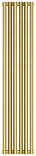 Радиатор Сунержа 051-0332-1206 Эстет-00 отопительный н/ж 1200х270 мм/ 6 секций, состаренная латунь