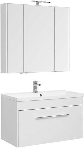 Комплект мебели Aquanet 00225238 Августа для ванной комнаты, белый