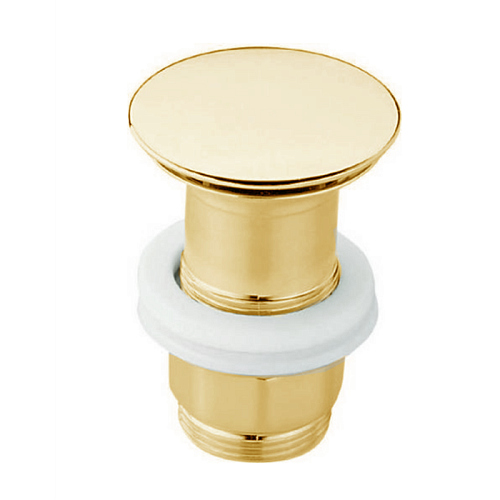 Донный клапан Cisal ZA00161024   для раковин без перелива, цвет золото снят с производства