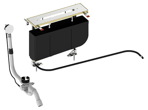 Монтажный блок Keuco 51130000070, хром