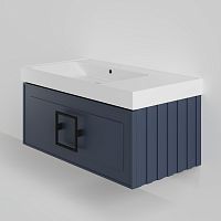 Тумба с раковиной La Fenice Cubo NFNC-01-CUB-BG-90-3-90L