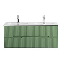 Тумба под раковину подвесная Cezares DUET-N DUET-N-1200-4C-SO-2-PS-P