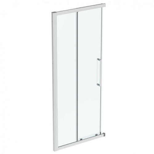 Душевая дверь Ideal Standard T4856EO i.life реверсивная 90х200 см, Bright Silver блестящий серебристый)