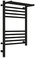 Полотенцесушитель электрический Сунержа 31-5806-6040 Богема 3.0 РЭБ, 1П 600х400 мм/ МЭМ левый, матовый черный
