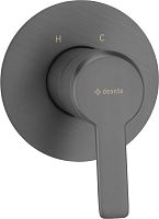 Смеситель Deante BQA_D44L Arnika для душа встраиваемый, с внутренней частью, Titanium (титан)