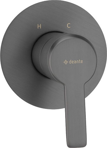 Смеситель Deante BQA_D44L Arnika для душа встраиваемый, с внутренней частью, Titanium (титан) Смеситель Deante BQA_D44L Arnika для душа встраиваемый, с внутренней частью, Titanium (титан)