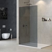Душевая перегородка Cezares LIBERTA LIBERTA-L-1-TB-120-GR-Cr Душевая перегородка Cezares LIBERTA LIBERTA-L-1-TB-120-GR-Cr