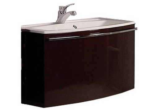 Тумба под раковину Акватон Севилья 95 1A126401SE340 гранат, 94х50х45 снят с производства