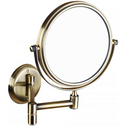 Зеркало Bemeta 106101697 Retro косметическое D133 мм, бронза купить недорого в интернет-магазине Керамос