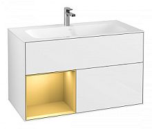 Тумба с раковиной Villeroy & Boch Finion F030HFGF+4164A0R1