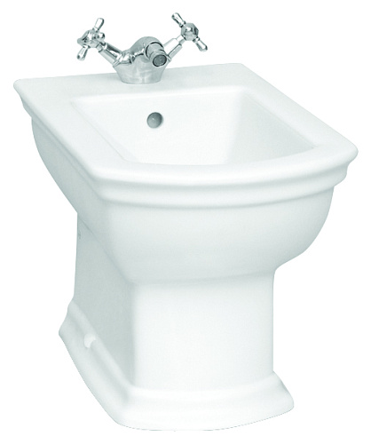 Биде Vitra 4163B003-0061 Serenada напольное 36х57 см, белое Биде Vitra 4163B003-0061 Serenada напольное 36х57 см, белое