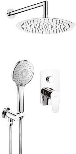 Набор Deante NAC_09NP Agawa для душа скрытого монтажа, хром