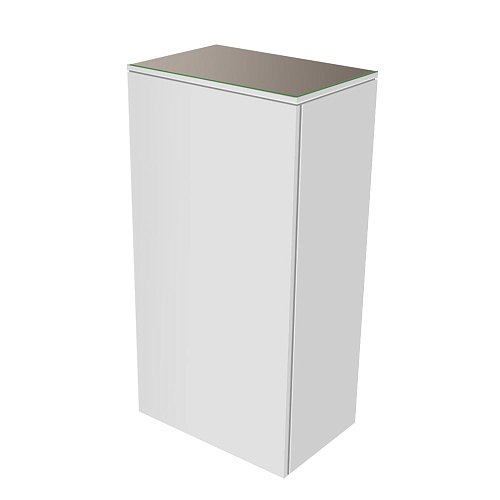 Шкаф-пенал Keuco 31725720002 Edition 400 средний 90х45 см, петли справа, белый/стекло глянцевое трюфель купить недорого в интернет-магазине Керамос Шкаф-пенал Keuco 31725720002 Edition 400 средний 90х45 см, петли справа, белый/стекло глянцевое трюфель купить недорого в интернет-магазине Керамос