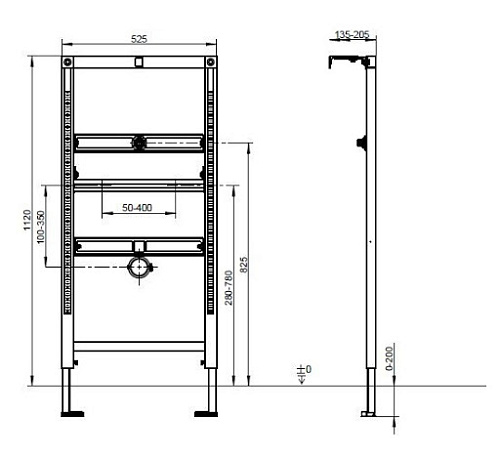 Инсталляция для унитаза Villeroy & Boch AG ViConnect 92246500 купить недорого в интернет-магазине Керамос Инсталляция для унитаза Villeroy & Boch AG ViConnect 92246500 купить недорого в интернет-магазине Керамос