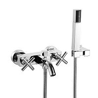 Смеситель IDDIS 27102T7K, Natal для ванны, шланг, лейка, держатель