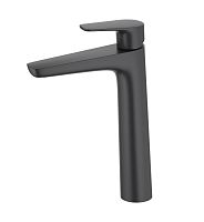 Смеситель Aquatek AQ1104MB Бетта для раковины, без донного клапана, черный матовый