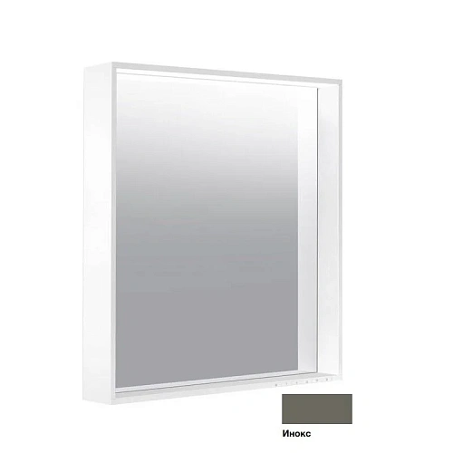 Зеркало Keuco 33098292000 Plan с подсветкой 70х65 см, инокс матовый купить недорого в интернет-магазине Керамос Зеркало Keuco 33098292000 Plan с подсветкой 70х65 см, инокс матовый купить недорого в интернет-магазине Керамос