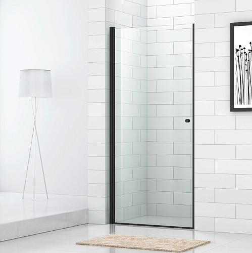 Душевая дверь CEZARES ECO-O-B-1-80-C-NERO