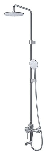 Душевая стойка со смес., излив., верх.и ручн.душ IDDIS  AIGBC3Fi06